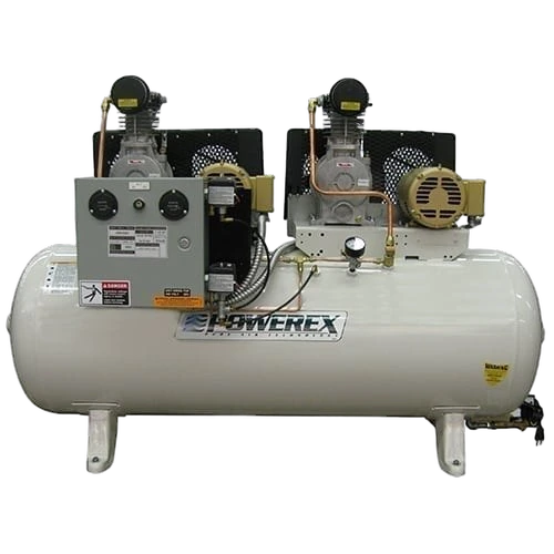Powerex OTD0756 Oil-Free Duplex Piston (7.5 HP x 2, 240 gal)